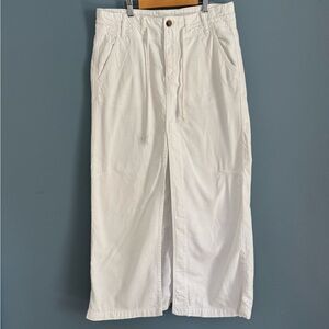 Free People Chino Maxi Skirt